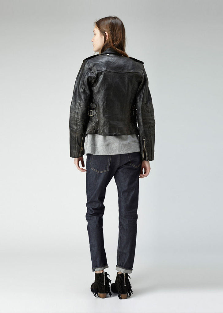 Golden Chiodo Jacket