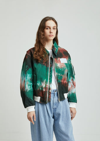 Tie Bomber Jacket