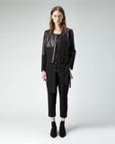 Leather Combo Jacket