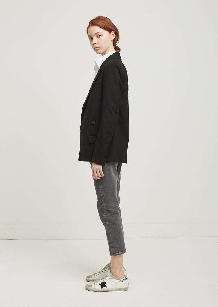 Riane Stretch Linen Blazer