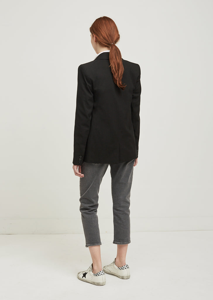Riane Stretch Linen Blazer