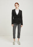 Riane Stretch Linen Blazer
