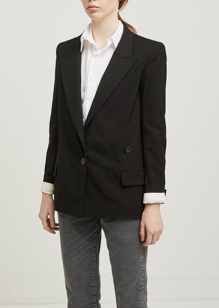 Riane Stretch Linen Blazer