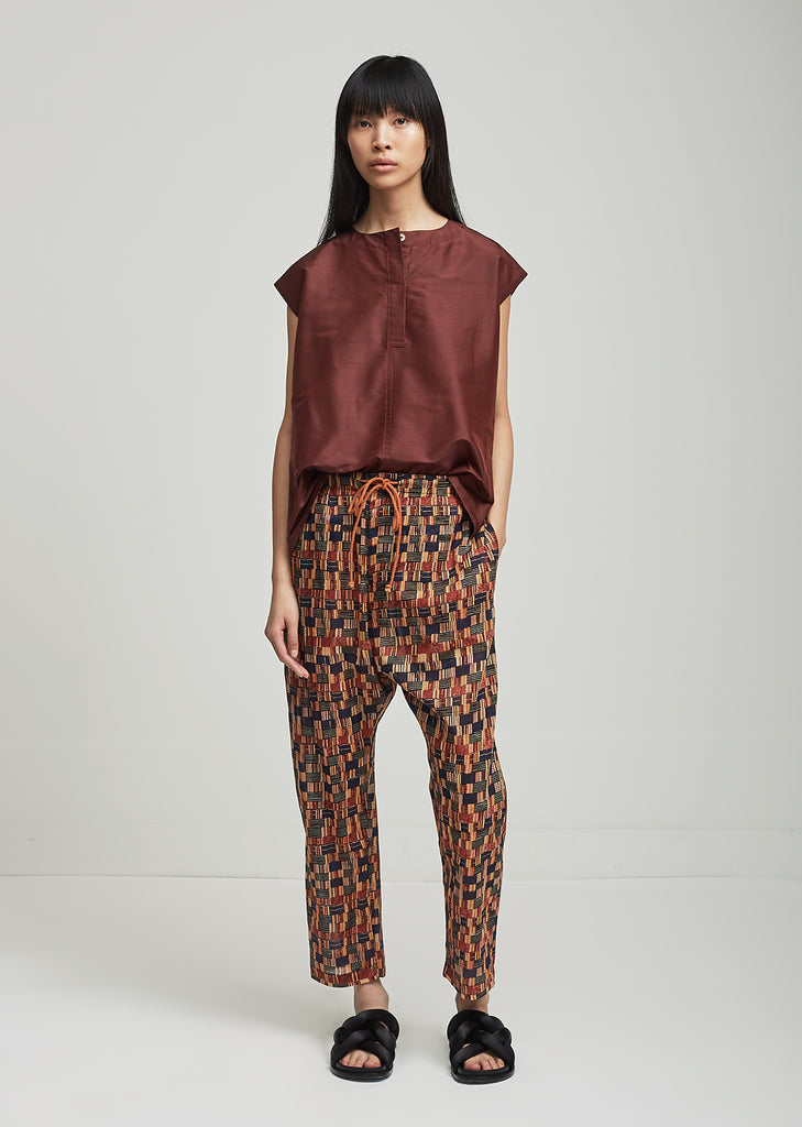 Noua Printed Cotton Trousers