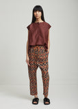 Noua Printed Cotton Trousers