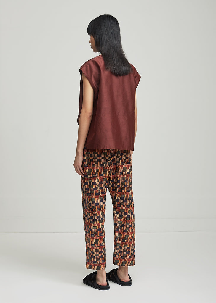 Noua Printed Cotton Trousers