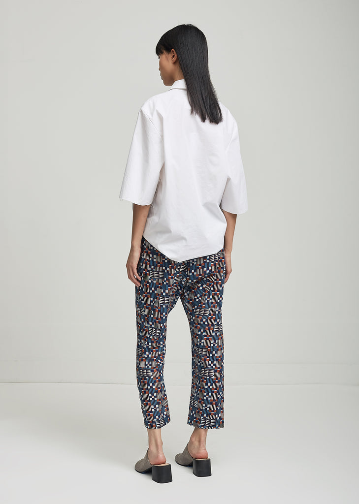 Noua Printed Cotton Trousers