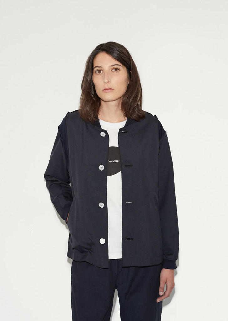 Tropical Wool Varsity Jacket
