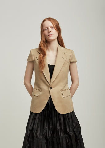 Cotton Polyester Gabardine Jacket