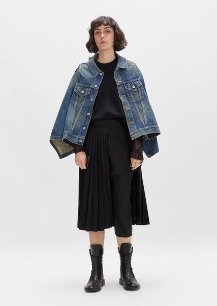 ジャケット・アウター kotohayokozawa denim like pleats jacket kotohayokozawa denim like pleats jacket