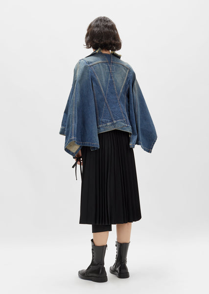 Cotton Denim Jacket by Junya Watanabe- La Garçonne