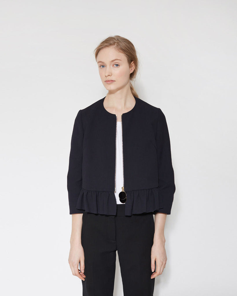 Gathered Hem Jacket