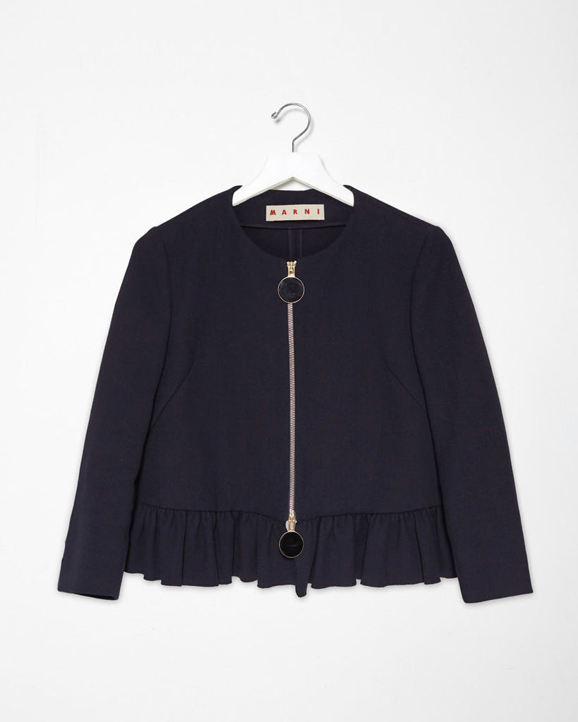 Gathered Hem Jacket