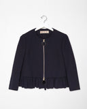 Gathered Hem Jacket