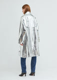 Silver Trench Coat
