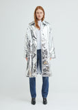 Silver Trench Coat