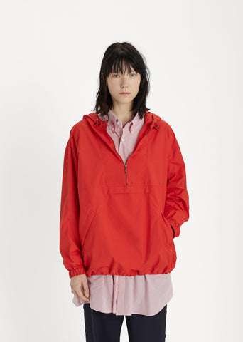 Technical Poplin Hooded Anorak