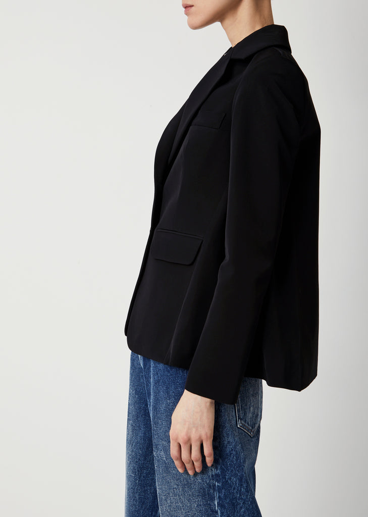 Viscose Structured Blazer