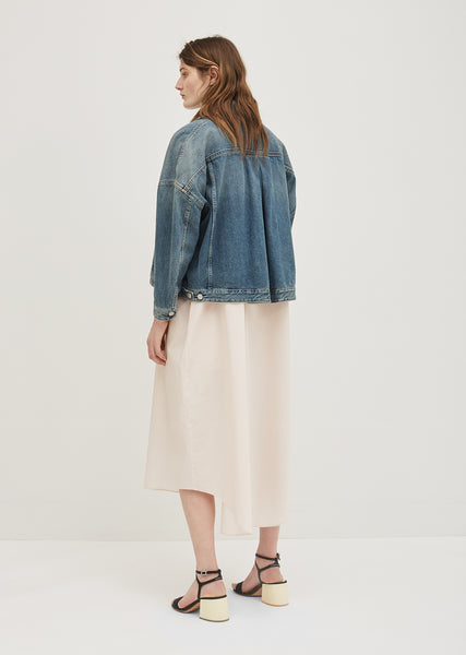 新品　MAISON MARBLE Tulle Denim Jacket 再販】Tulle Denim Jacket – MAISON MARBLE
