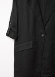 Shiny Panama Overcoat