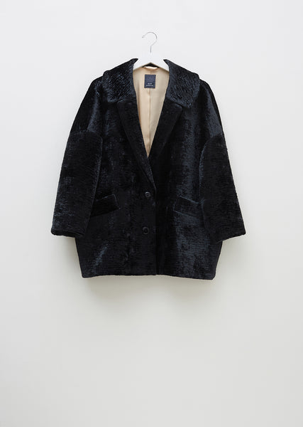 ラクユウ mina perhonen Velvet Jacket Moon Dog Velvet Jacket by Minä Perhonen- La Garçonne