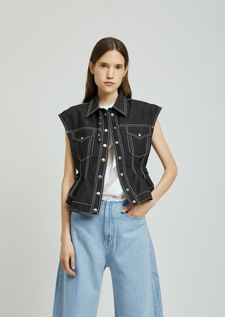 Detachable Sleeve Jacket