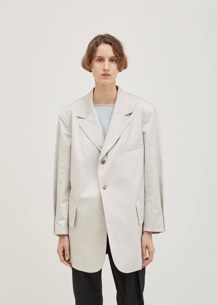 Satine Cotton Gabardine Jacket