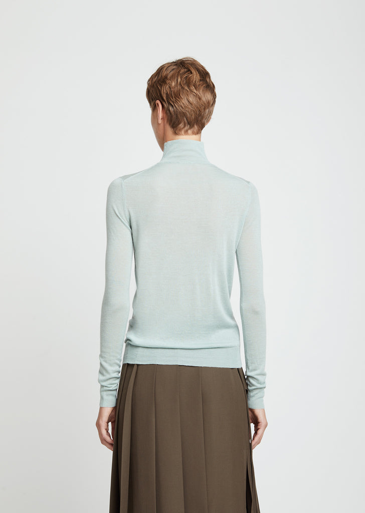 High Neck Long Sleeve Sweater