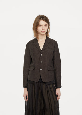 Textured Blazer