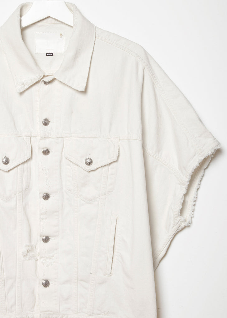 Drop Shoulder Denim Jacket