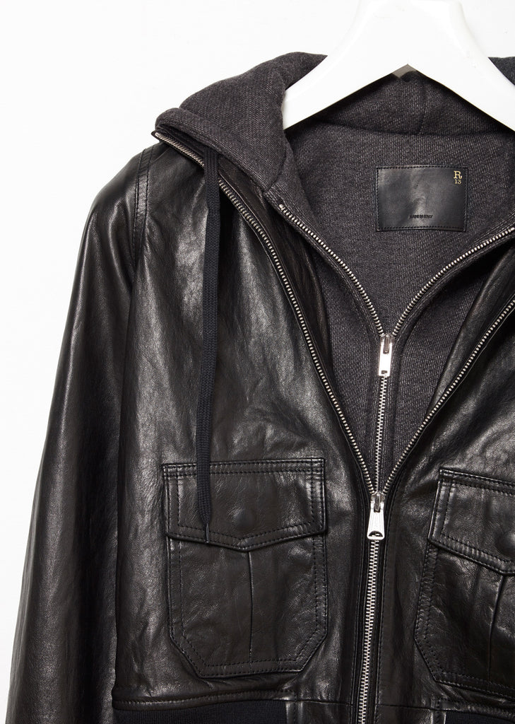 Hooded Flight Jacket