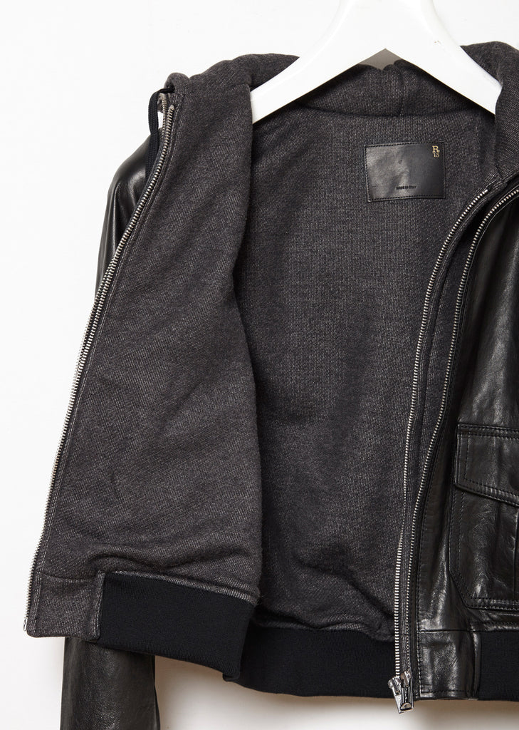 Hooded Flight Jacket