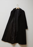 Wool Blend Boucle Coccon Coat
