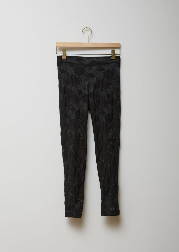 Slim Embroidered Pants