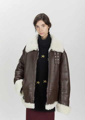 Lambskin Shearling Jacket