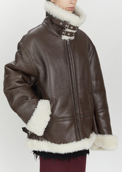 Lambskin Shearling Jacket by Vetements- La Garçonne