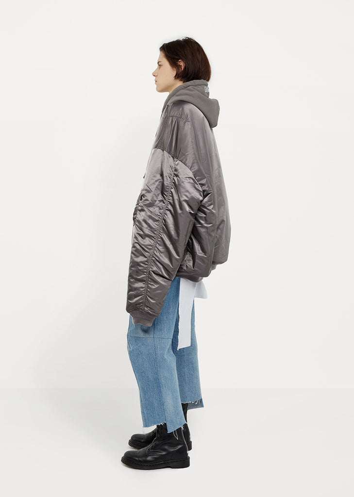 X Alpha Industries Oversized Reversible Bomber