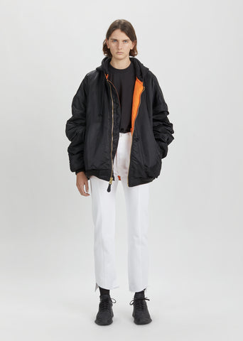 X Alpha Industries Oversized Reversible Bomber