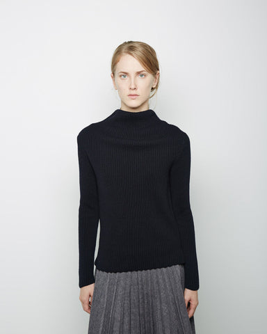 Folded Neck Sweater