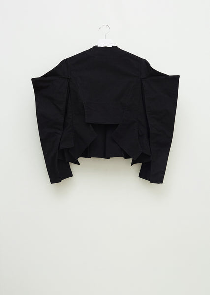 Brushed Cotton Origami Jacket by Yohji Yamamoto– La Garçonne