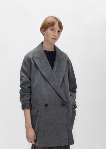Wool Flannel Blazer