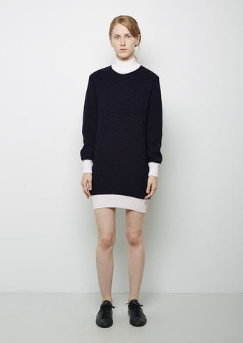 Le Pull Col Blanc Mi-Long
