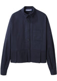 Military Pleated Shirt