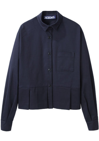 Military Pleated Shirt