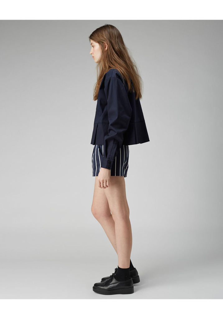 Military Pleated Shirt