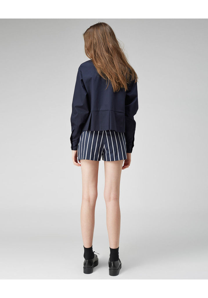 Military Pleated Shirt