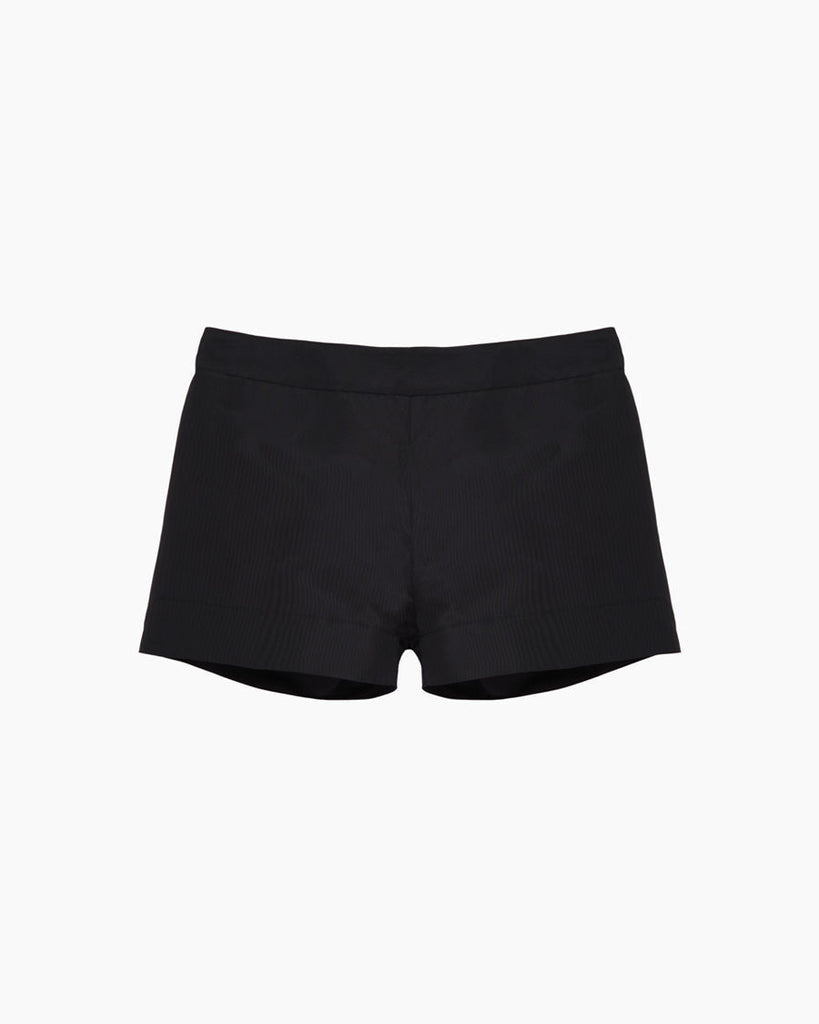 Silk Faille Portefeuille Shorts