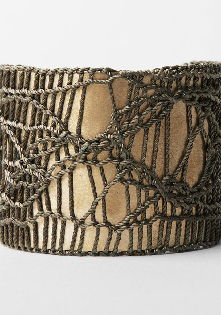 Encased 2" Brass Cuff