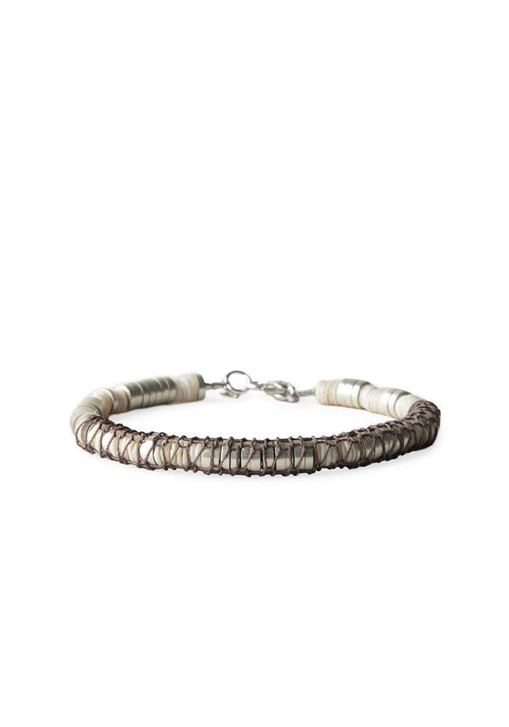 Encased Heishi Bracelet