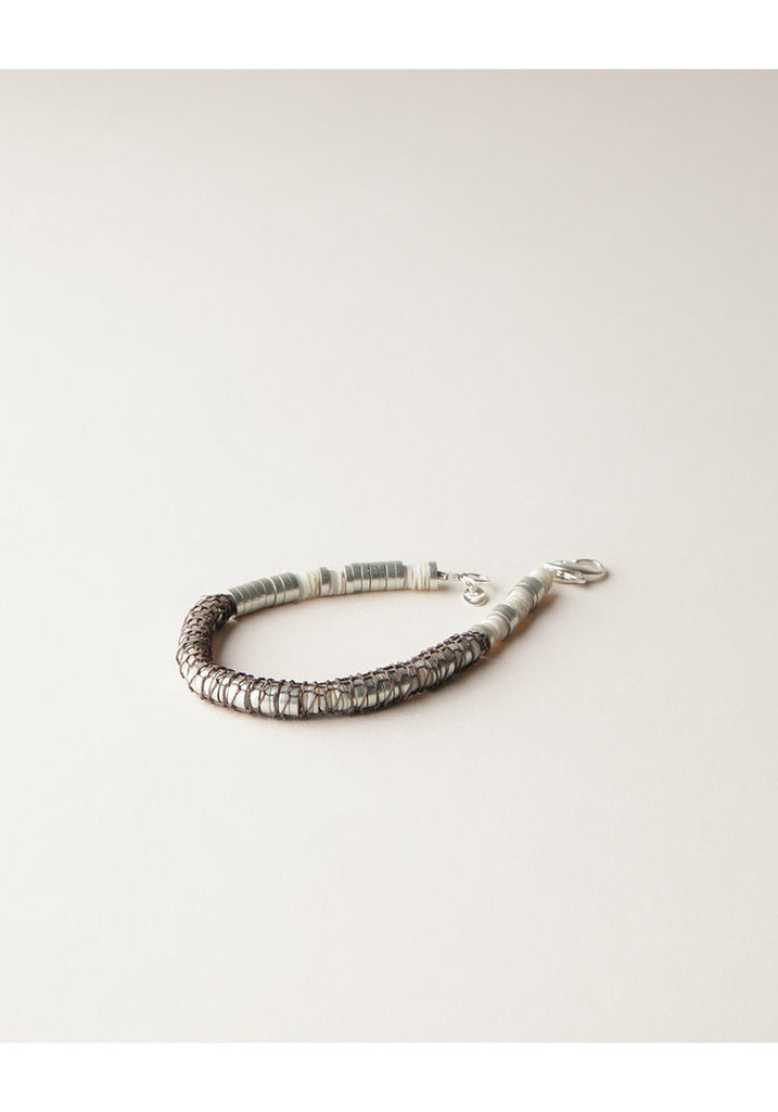Encased Heishi Bracelet